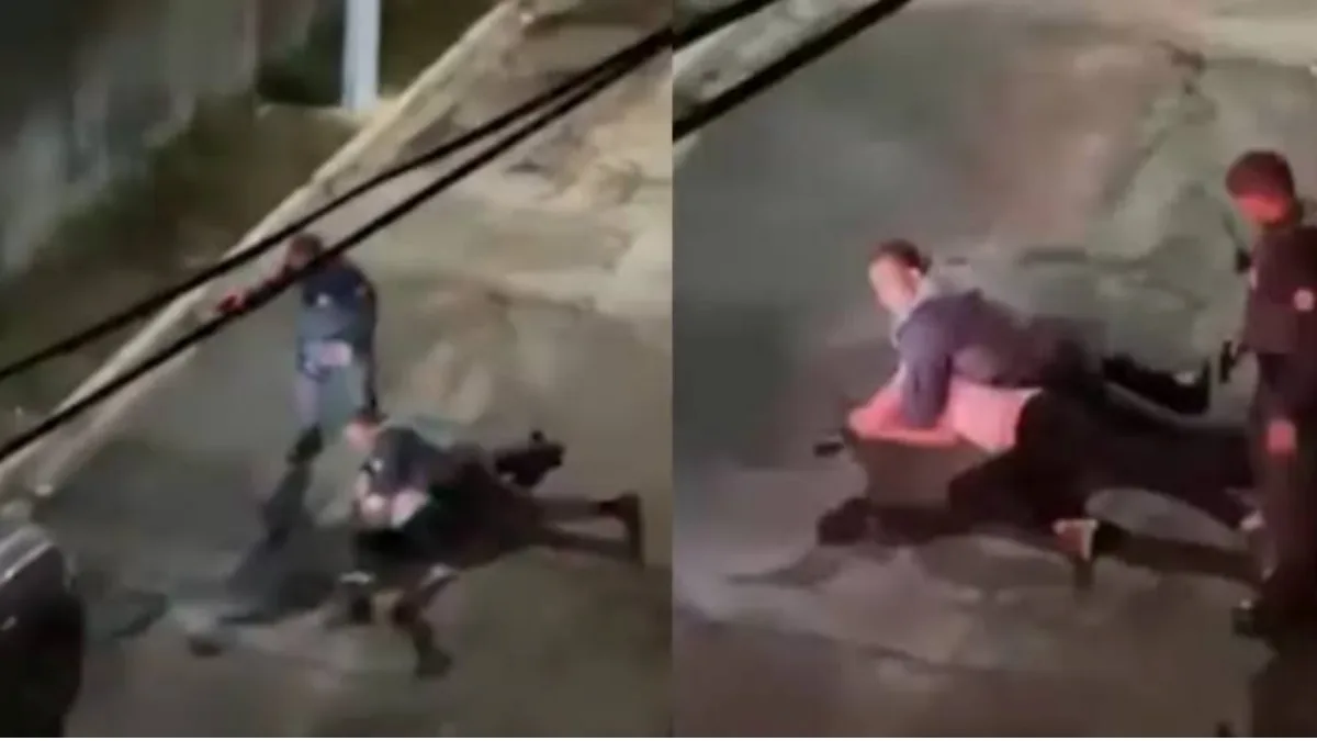 Abordagem policial (divulgação Redes Sociais)