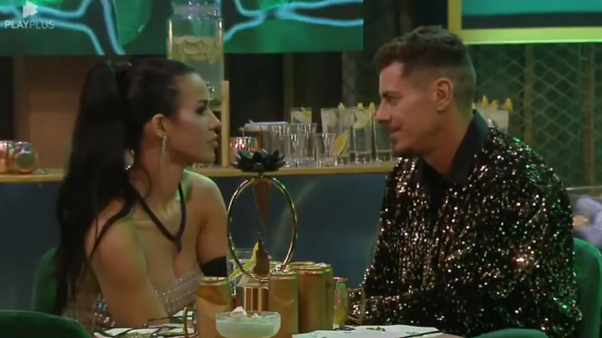 Larissa e Sacha (reprodução Record)