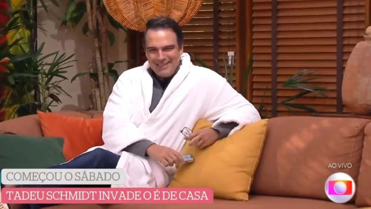 Tadeu Schmidt (Reprodução Globo)