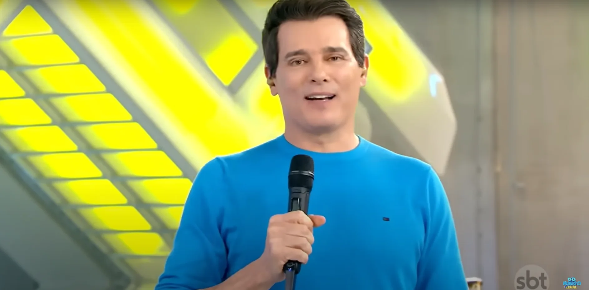 Celso Portiolli comanda mais um Domingo Legal