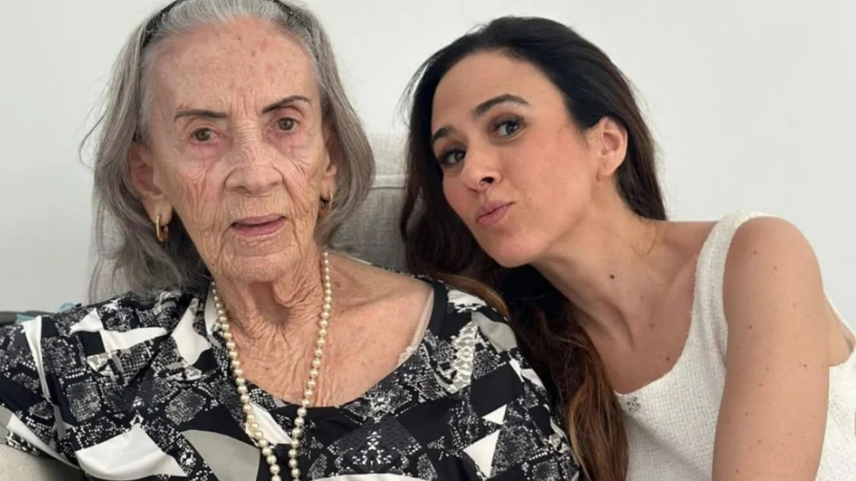 Tatá Werneck perde avó