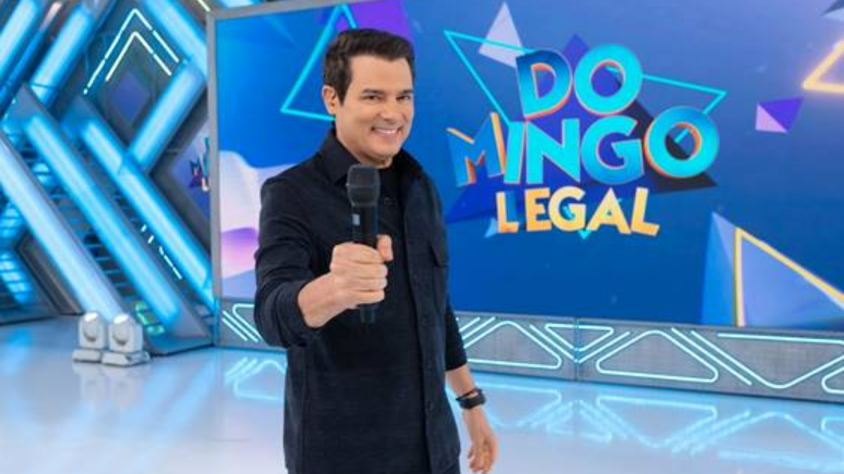 Celso Portiolli comanda o Domingo Legal