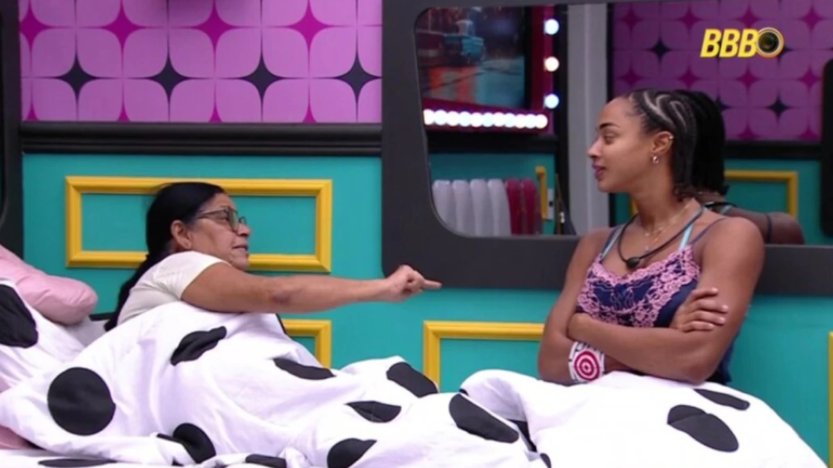 Delma e Aline (foto reprodução Globo)