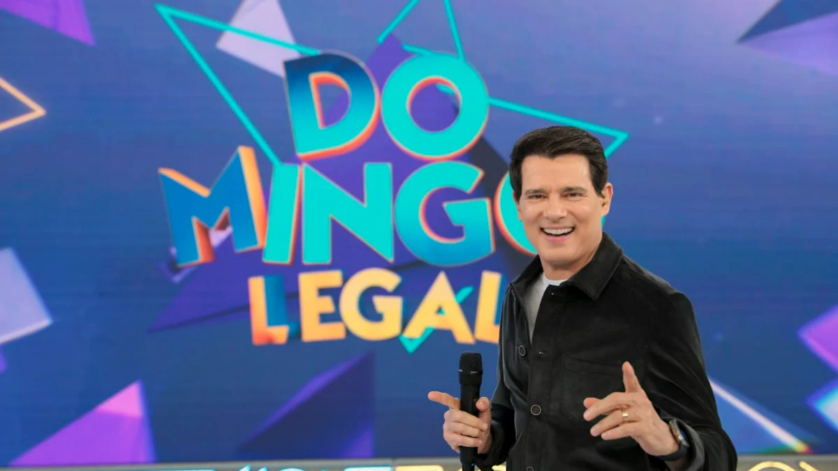 Celso Portiolli comanda mais um Domingo Legal