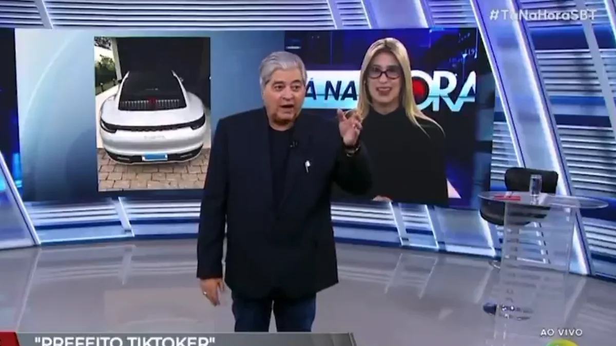 José Luiz Datena deu uma bronca ao vivo