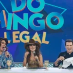 Celso e Paula Fernandes no Domingo Legal