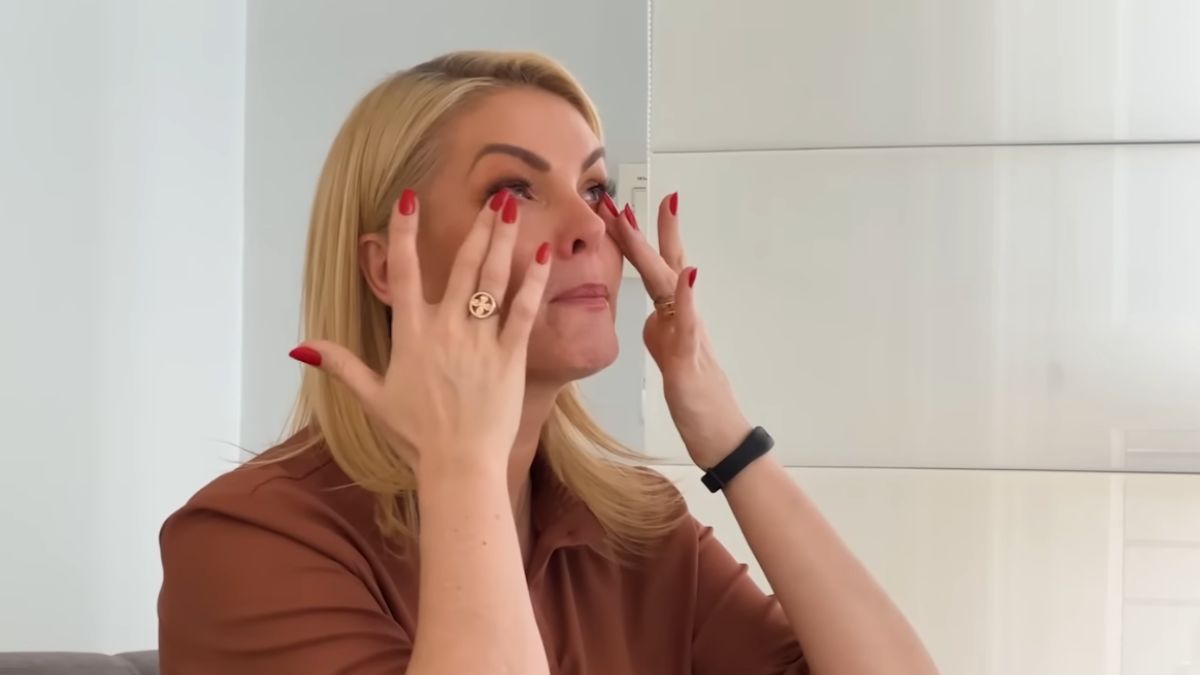 Ana Hickmann chora ao falar de Edu Guedes (Reprodução Youtube)