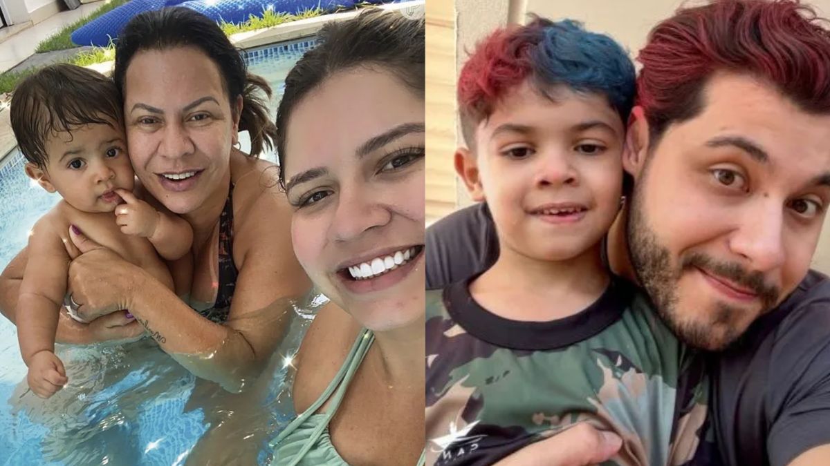 Dona Ruth, Marília, Léo e Murilo Huff (Foto Reprodução Redes Sociais)