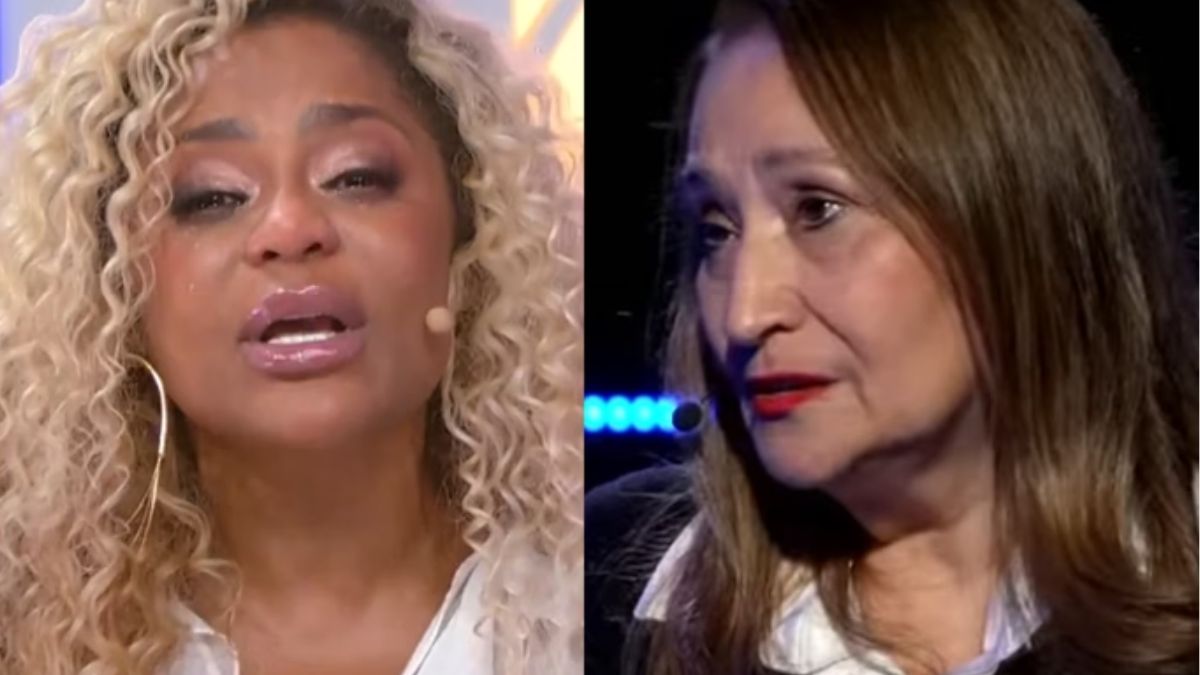 Sonia Abrão e Cariucha (Foto Reprodução SBT e Youtube)