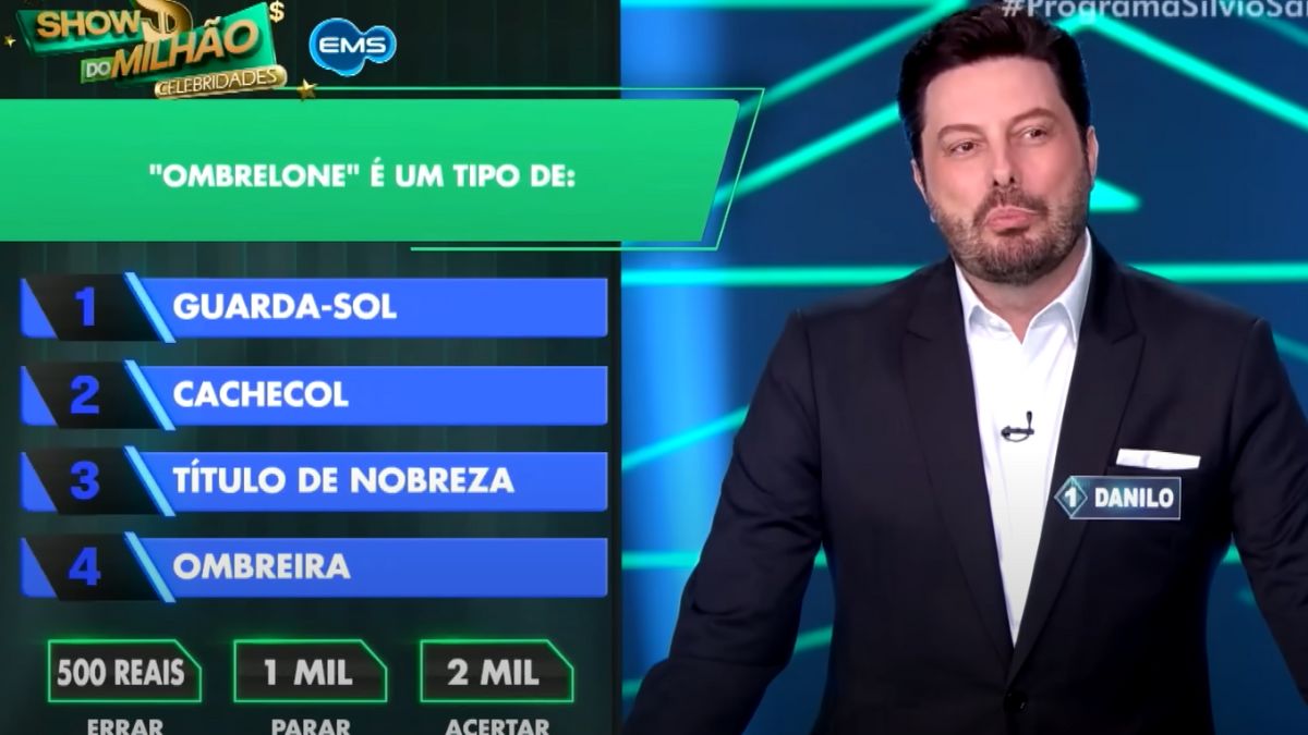 Danilo Gentili (Reprodução:  SBT)