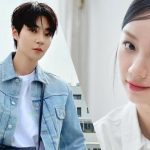 Hwang In Youp e Hyeri (Foto: Instagram @_hwanginyoup e @hyeri_0609 )