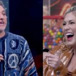 Luciano Huck e Lívia Andrade (Reprodução: Globo)