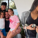 Wesley Sabafão, Mileide e filho (Foto: Instagram/@wesleysafadao e @mileidemihaile)