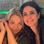 Luciana Gimenez e mãe
