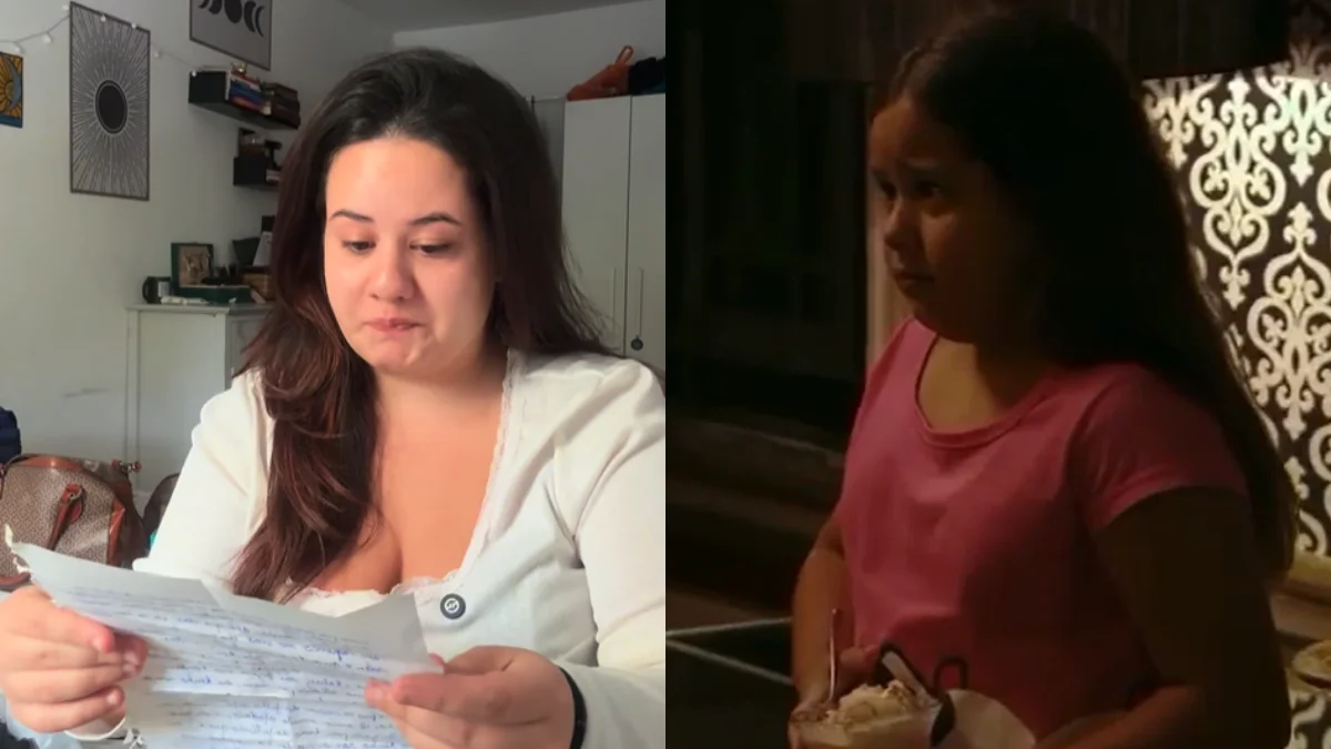 Karol Lannes faz carta para mãe falecida