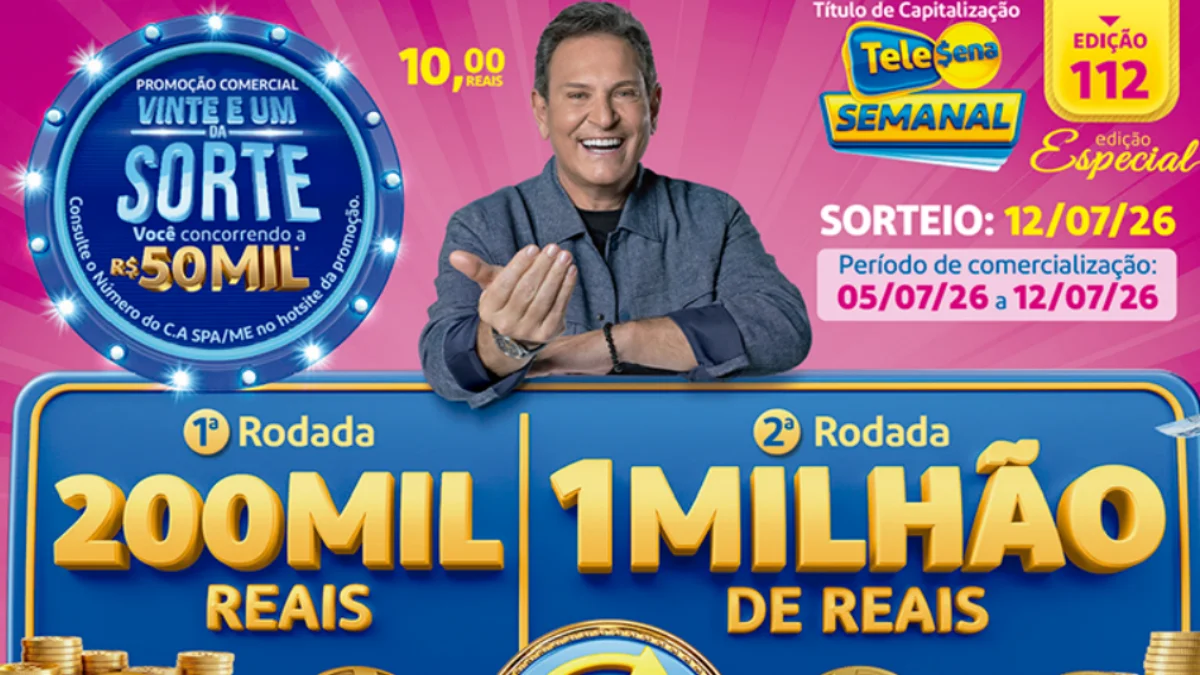 Tele Sena Semanal de hoje 12/07